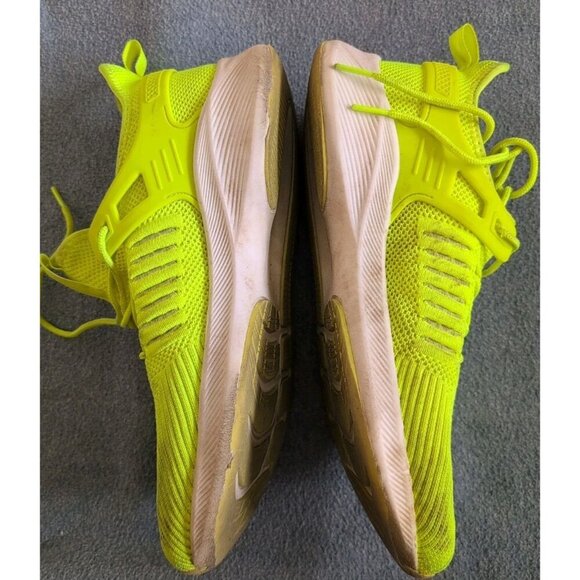 Neon Yellow Running Athletic Shoes Sneakers EUR 43, Men 9.5/10, Women 11 - Picture 2 of 8